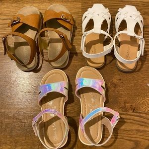 EUC Lot of Size 10 toddler sandals